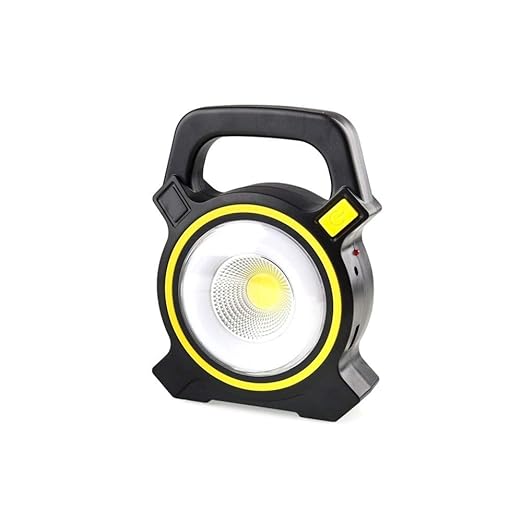 Focos De Exterior Solar Portátil Recargable Led Reflector 50W Cob ...