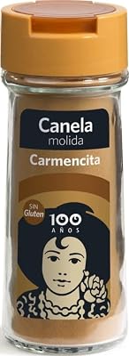 Canela moída, sem glúten, 43 g
