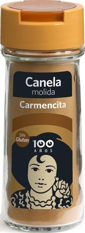 Canela moída, sem glúten, 43 g