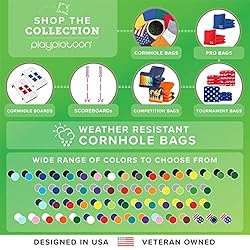 Play Platoon Weather Resistant Cornhole Bags - Set
