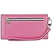 caseen ViVi Womens Smartphone Wallet Clutch Wristlet Case (Pink/Black) for Apple iPhone 6 5S 5C 5 4S 4, Samsung Galaxy S5 S4 S3, Google Nexus 5, LG G2, HTC One M7, Sony Xperia Z3 Compact / Z, Moto X, Moto G, Droid Razr [Up to 5.75 x 3.1 Inch Cellphone] Medium Size