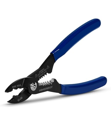 Amazon.com: Lisle 68280 Compact Multi Function Wire Stripper, 8 14