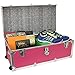 Seward Trunk Footlocker Trunk with Nickel Trim, Pink, 30-Inch (SWD7130-22)