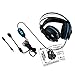 Klim Impact - USB Gaming Headset - 7.1 Surround Sound + Noise Cancelling - High Definition Audio + Strong bass - Video Games Headphones Audifonos with Microphone for PC Gamer PS4 - Noise Cancelling