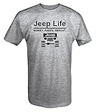 Jeep Life - Money Parts Repeat T shirt - Xlarge