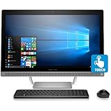 HP Pavilion 27-inch All-in-One Computer, Intel i5-7400T, 12GB RAM, 1TB hard drive, Windows 10, (27-a230, Silver)