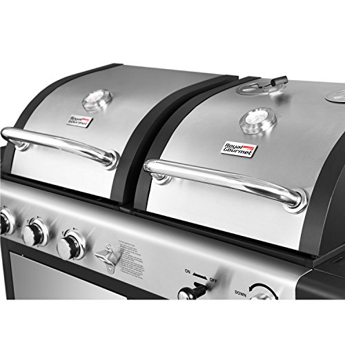 Royal Gourmet ZH3002S 3Burner Gas Charcoal Grill Combo (Stainless