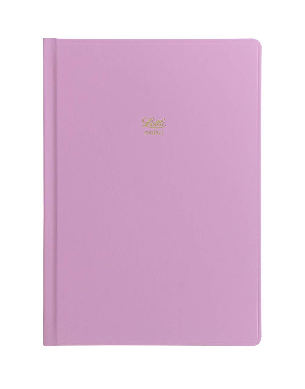 Letts of London Icon A5 Address Book Pink