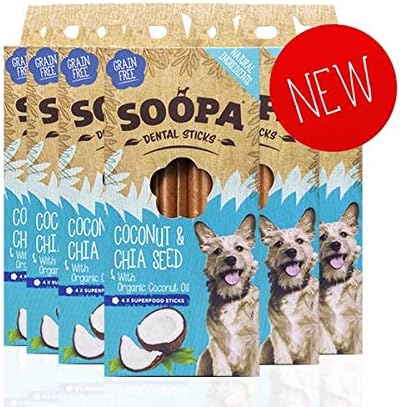 Dental Sticks Coconut & Chia Seed 6pk