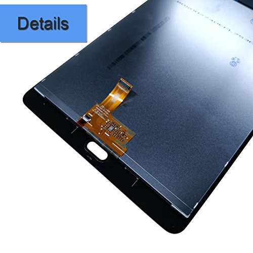 E-yiiviil Replacement LCD Compatible with Samsung Galaxy Tab A 8.0 SM-T350 T355 Display Assembly Touch Screen (Black) + Tools