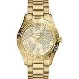 Michael Kors Pave Dial Stainless Steel Quartz Ladies Watch MK5958