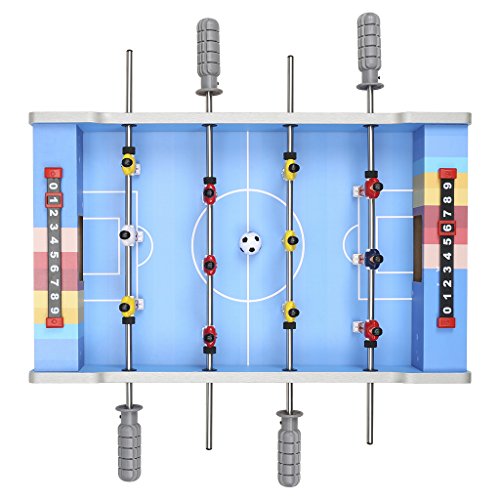 2 in 1 Tabletop Foosball Table and Air Hockey Table for Kids Portable