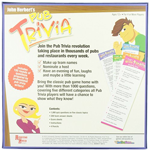 Pub Trivia Game