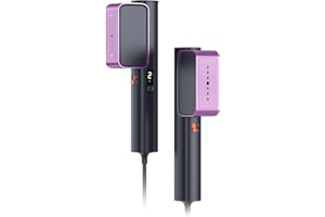 NEXDOO G7 2-in-1 Professional 100-240V Dual Voltage Steamer for Clothes and Iron for Clothes, Just 1lbs Lightly, 8 Minutes of Continuous Steam, 1000W Portable Steamer for travel and home