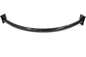SSWBasics Quarter Circle Black Hangrail for Wire Grid - 30"L
