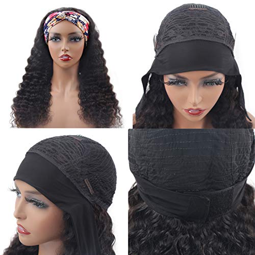 Deep-Wave-Curly-Headband-Wig-Human-Hair-BLY-22-Inch-180-Density-Full-Virgin-Hair-with-5-Fashion-Headbands-Glueless-Wig-For-Women-Natural-Black-Color