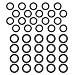 Twinkle Star Pressure Washer O-Rings for 1/4", 3/8" Quick Connect Coupler, 40 Pack primary