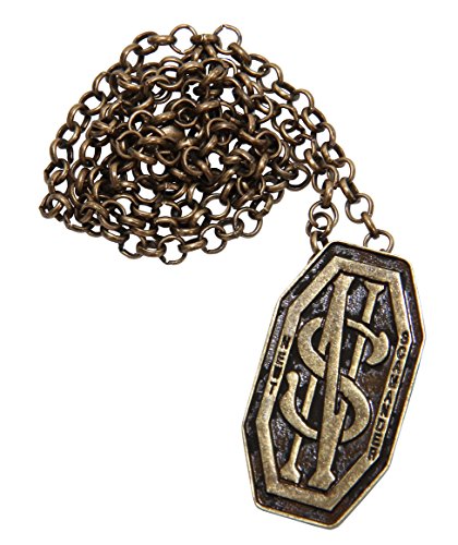 elopeNewt Scamander Monogram Pendant Pin Bronze