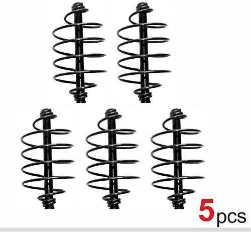 5pcs Carp Spring 2.4" Fishing Feeder 0.2oz/6g - Bait Inline Coarse Fishing Tackle