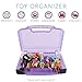 Life Made Better Doll Toy Box Compatible with Enchantimals Dolls. Stores Figures and Accessories. Durable Organizer for Kids, Purple