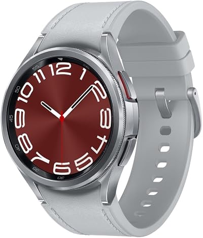 Samsung Galaxy Watch6 Classic Smartwatch 43mm Silver Fitness GPS Bluetooth UK