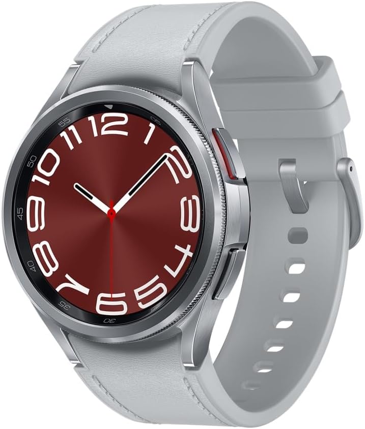 Samsung Galaxy Watch6 Classic Smartwatch 43mm Silver Fitness GPS Bluetooth UK