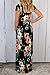 FISACE Women's Short Sleeve Crew Neck Floral Print Maxi Dress Ankle Length