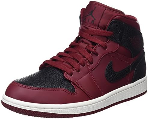 air jordan 1 mid team red
