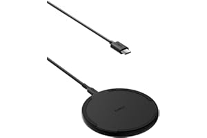 Belkin Wireless Charging Pad 15W - Qi Charger, Charging Station for Apple iPhone 17, iPhone 16/15/14/13 Series, AirPods, Sams