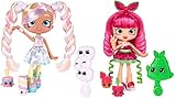 Shopkins Girls Day Out Set of 2 Shoppies 6â€ Dolls Pippa Melon and Marsha Mello