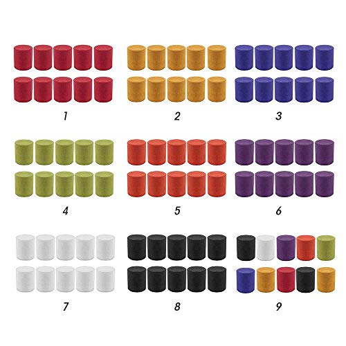 Foonee 10Pcs Studio Photography Props Toy Colorful Effect Smoke Cake, Cigarettes Maker Pie for Advertising Studio Film Drama Exhibition