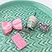 Littlest Pet Shop Accessories LPS Lot Bow Starbucks Necklace Phone CAT NOT INCLUDED