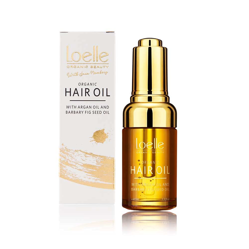 Loelle - Prickly Pear Seed Oil for Soft, Healthy and Shiny Hair - Hair Oil with Delicate Tiare Flower Scent – Organic, Natural Remedy (40ml)