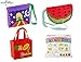 Sewing Kit for Kids Beginners 3 Pack Girls Sewing Project Pattern Bag Handbag by MeMo Toys (Set2)