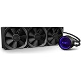 NZXT Kraken X73 360mm - RL-KRX73-01 - AIO RGB CPU Liquid Cooler - Rotating Infinity Mirror Design - Improved Pump - Powered B