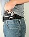 Belly Band Gun Holster for Concealed Carry – Lightweight, Breathable and Adjustable Elastic Belt with 2 Magazine Holders. Fits Most Pistol Frame Sizes that can be worn in Multiple Draw Positions.