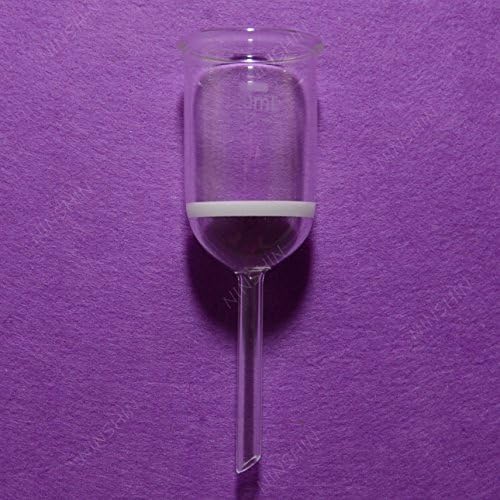 NANSHIN Glassware,Buchner Funnel,60ML,Porosity 3#,Glass Funnel,Lab glassware