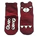 OLABB Toddler Socks with Grips Animal Crew Socks Non-skid 6 Pairs Gift Set