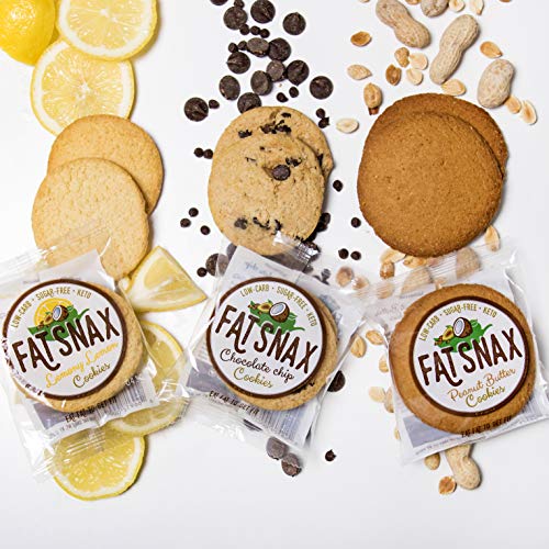 2 Fat+Snax+Cookies+Variety+12+pack