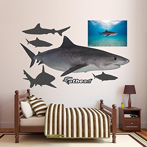 Fathead Tiger Shark Real Big Wall Decors
