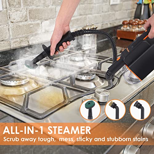 Steam Mops, Moolan MultiFunctional Floor Steamer for Cleaning Hardwood