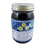 Low Carb Blueberry Preserves - LC Foods - All Natural - No Sugar Added - Paleo - Gluten Free - Diabetic Friendly - Low Carb Jam - 16 oz