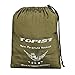 TOPIST Camping Hammock, Mosquito Net Hammock Bed Widened Parachute Fabric Double Hammock, Ultralight & Quality Comfort for Camping, Hiking, Travel, Outdoors and Backpacking (Army Green)