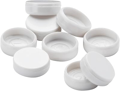 Knightsbridge Screw Cap Covers for SN and CU Ranges White CAPCOVERS