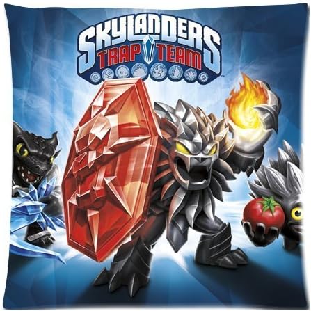 Unique Skylanders Trap Team Custom Zippered Pillow Cases 18x18 (Twin sides) Beautiful