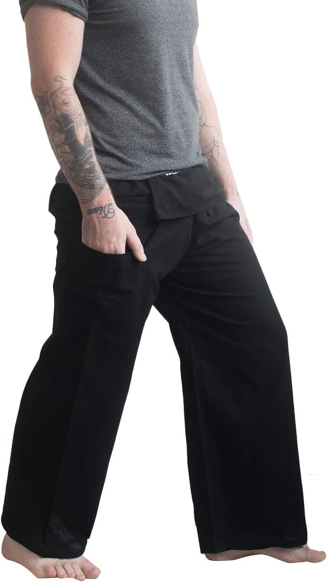 Men's Thai Fishermans Trousers Full Length Thai Cotton