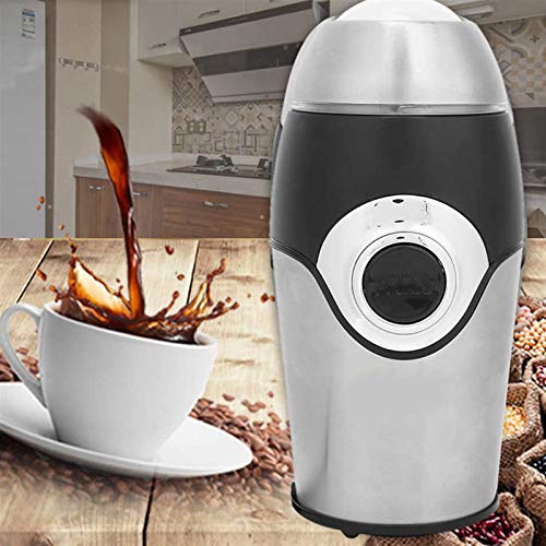HEQIE-YONGP Elektrische Kornmühlenschleifer Kaffeemühle Multifunktions Edelstahl Elektrische Kaffeebohnenschleifer… – Bild 3