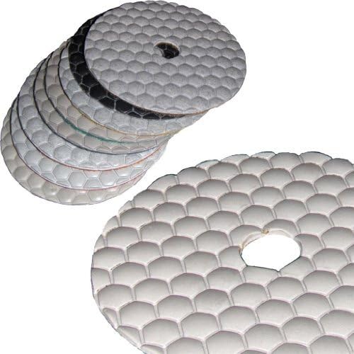 Stadea 5" Diamond Polishing Pad Stone - Granite Terrazzo Floor Polishing Dry Grit 800, DPPD05SPRA800G1P