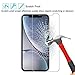 iPhone XR Screen Protector, FOGEEK 0.3mm Tempered Glass, 9H Glass Screen Protector, 2.5D Screen, Anti-Fingerprint & Scratch Resistant, Bubble Free, Compatible for iPhone XR [6.1 inch] 2018