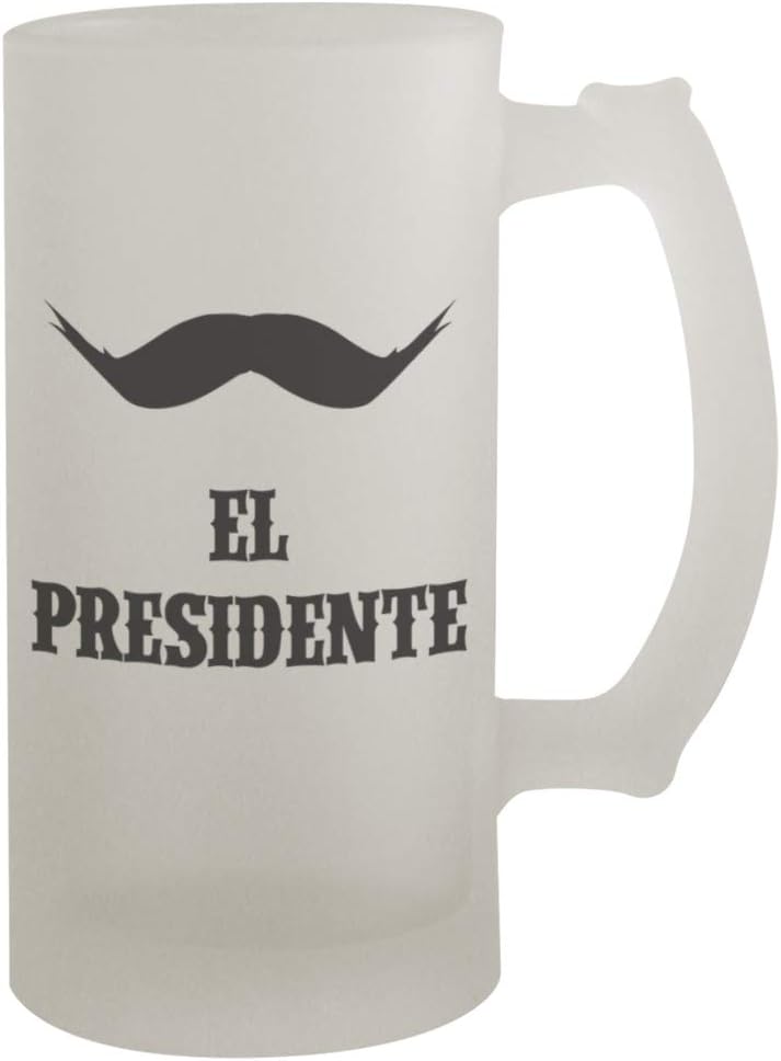 Amazon Com El Presidente 135 Funny Humor 16oz Frosted Glass